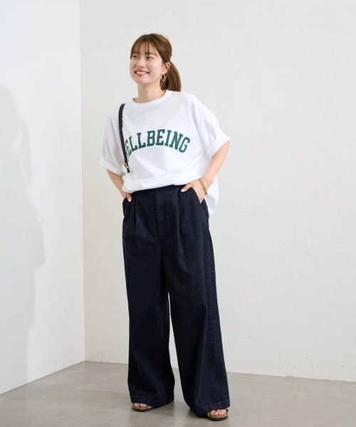 「FRAMeWORK」 デニムパンツ 40 ネイビー レディース_画像7