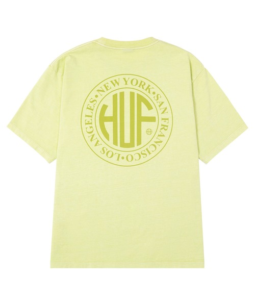 「HUF」 半袖Tシャツ L レッド系その他 メンズ_画像8