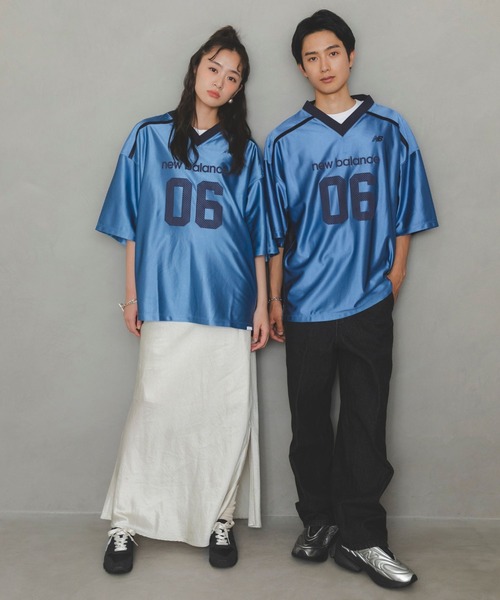New Balance（ニューバランス） tシャツ アメリカンフットボールシャツ