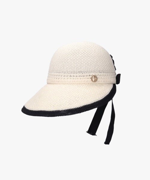 Chapeau d' O（シャポードオー） 帽子 M/57.5cm ホワイト レディース