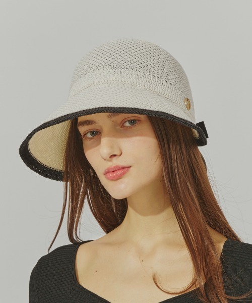 Chapeau d' O（シャポードオー） 帽子 M/57.5cm ホワイト レディース