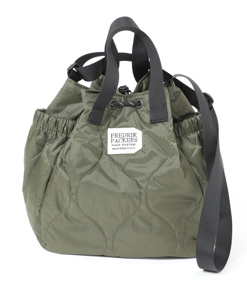 「FREDRIK PACKERS」 2WAYバッグ FREE ベージュ レディース_画像8