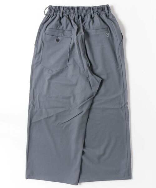 Y-3 ワイドパンツ パンツ WOOL STRAIGHT LEG PANTS メンズ レディース