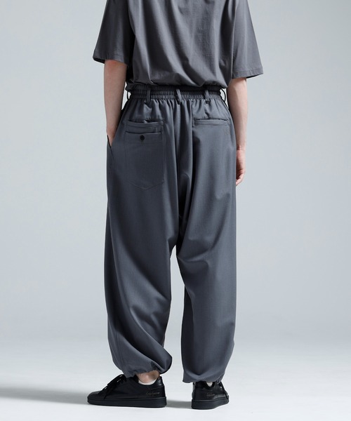 Y-3 ワイドパンツ パンツ WOOL STRAIGHT LEG PANTS メンズ レディース