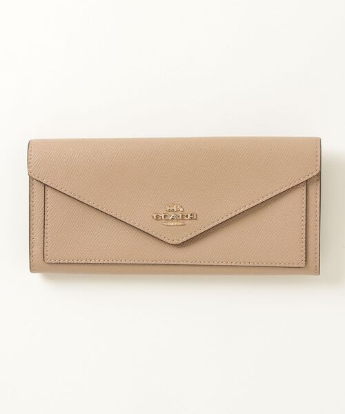COACH（コーチ） ワンポイント財布 - ベージュ レディース : ZOZOTOWN