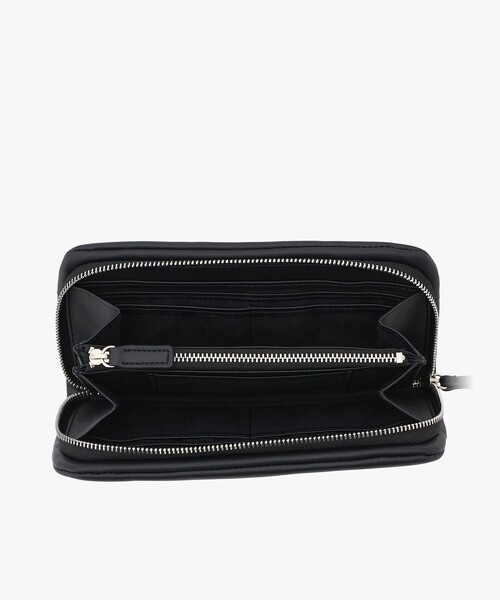agnes b.（アニエスベー） 長財布 財布 レザー ラウンドジップ ロング