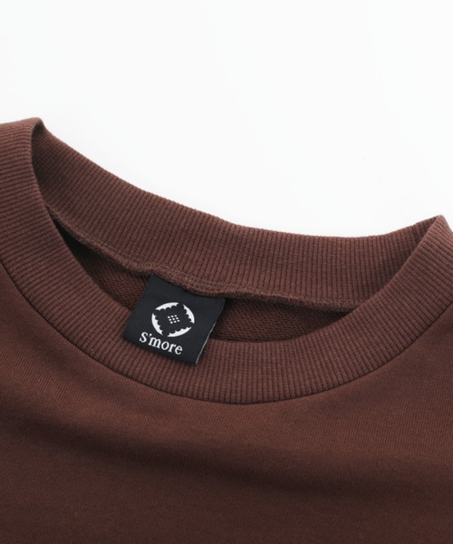 トレーナー スウェット COTTON CREW NECK BIG SWEAT - S'more recipe レディース メンズ | S'more | 17