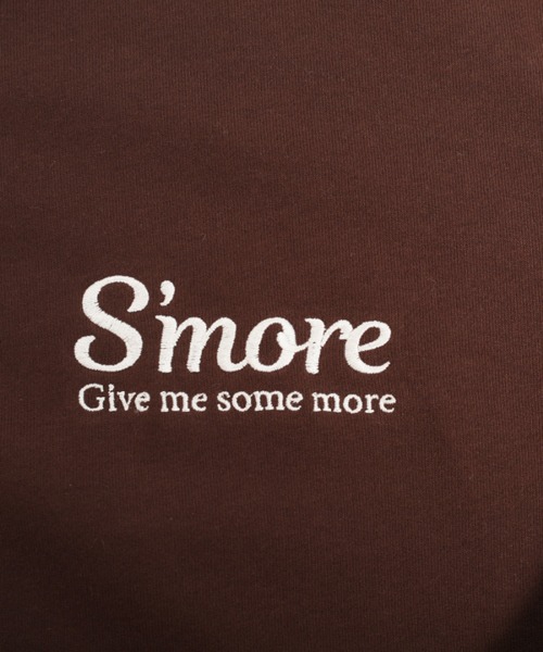 トレーナー スウェット COTTON CREW NECK BIG SWEAT - S'more recipe レディース メンズ | S'more | 18