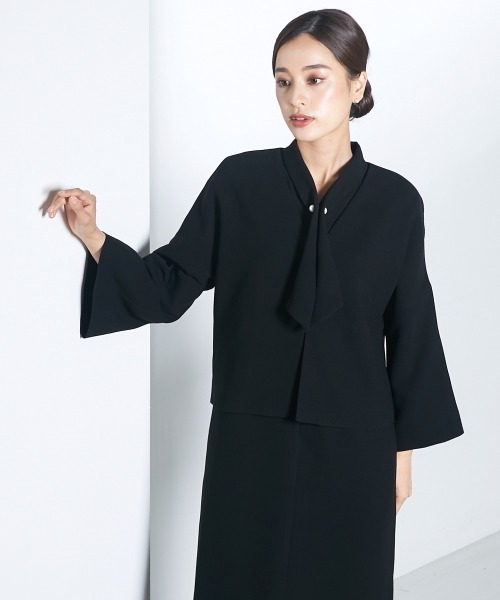 Callarus」「喪服・礼服」日本製生地使用洗える防しわデザイン  