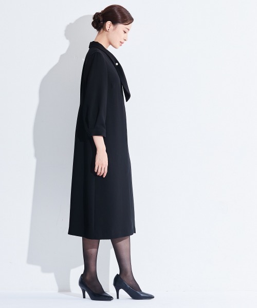 Callarus」「喪服・礼服」日本製生地使用洗える防しわデザイン  