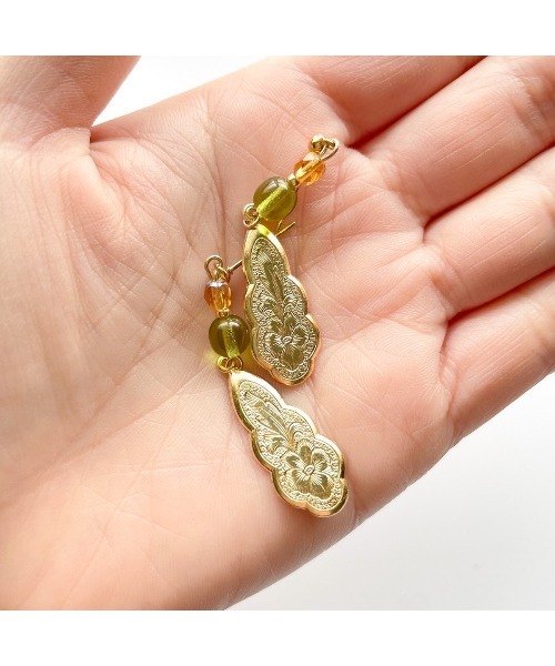 ピアス mamo TONE ピアス 「mamo」flower ＆leaf(MA) レディース : ZOZOTOWN