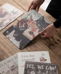 ポスター 猫デザイン アンティーク調 壁掛け ...の詳細画像2