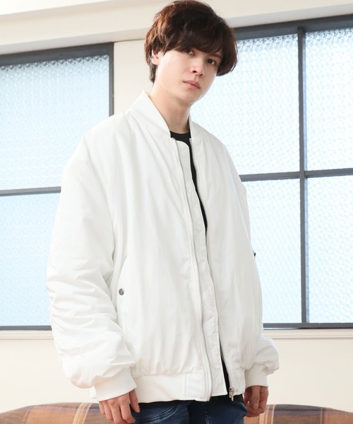 ARCADE ma1 ma-1 スーパービッグシルエット MA-1 ブルゾン メンズ