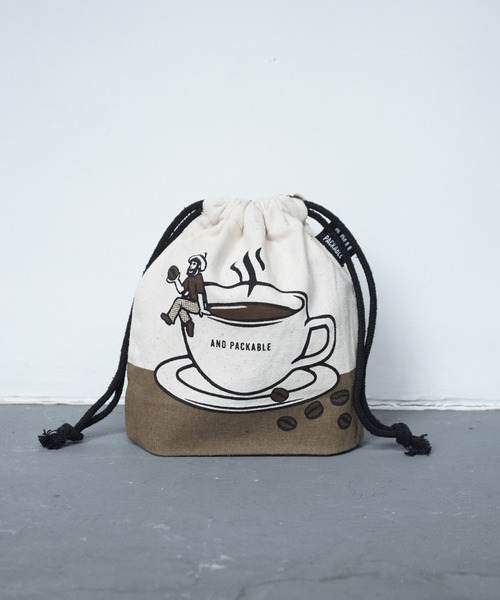 ふじeveryone 巾着 kinchaku ポーチ　ennoy 新品 everyone nylon kinchaku pouch 巾着 バッグ - メルカリ