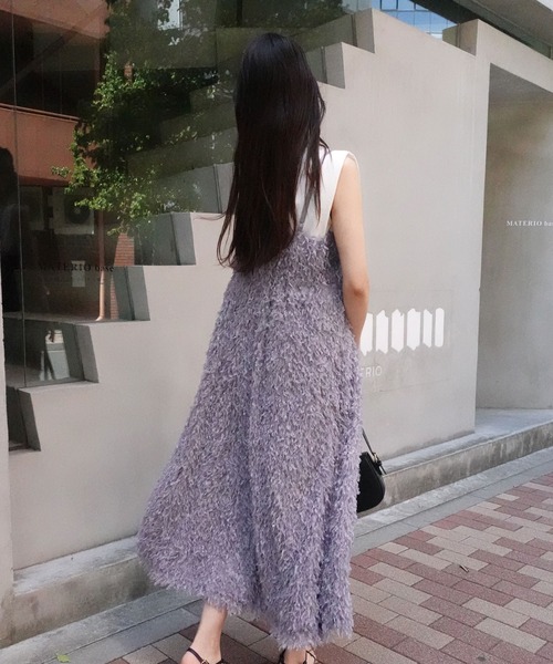 CORNERS ワンピース フリンジキャミワンピース : ZOZOTOWN Yahoo