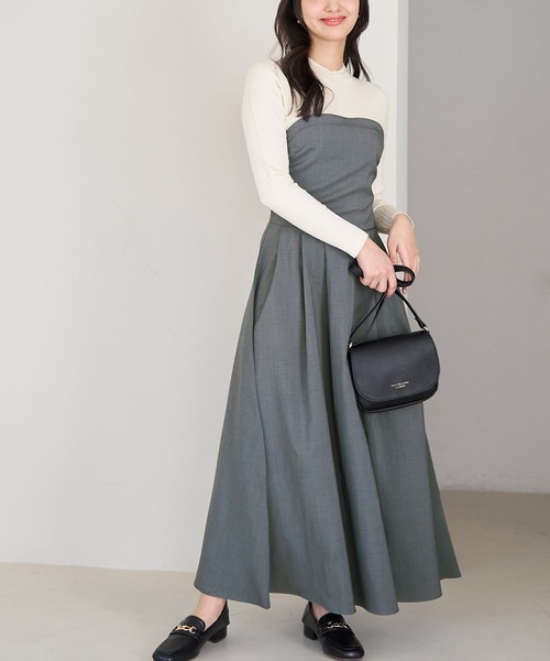 ROPE' PICNIC（ロペ ピクニック） ワンピース ドッキングニット