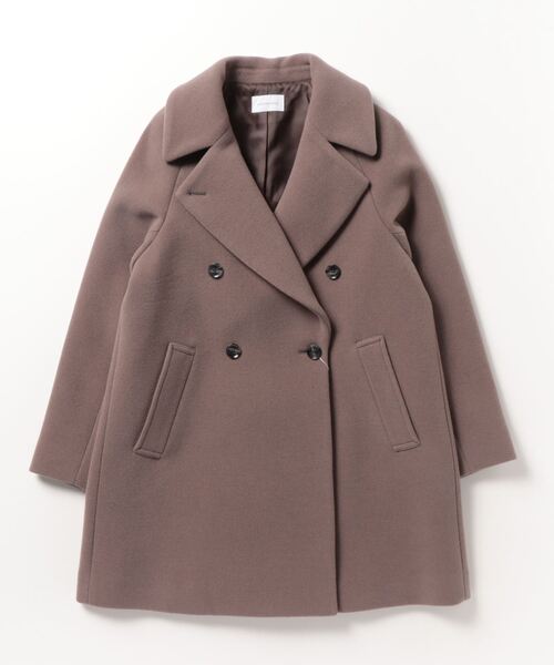 green label relaxing」 チェスターコート 36 モカ レディース  