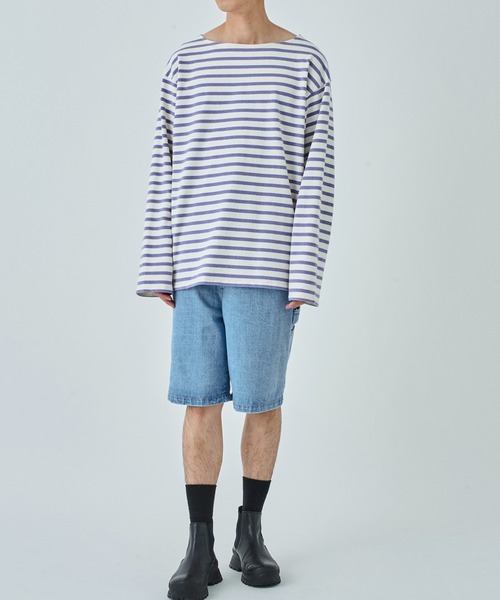 URU tシャツ LONG SLEEVE BORDER TEE メンズ : ZOZOTOWN Yahoo