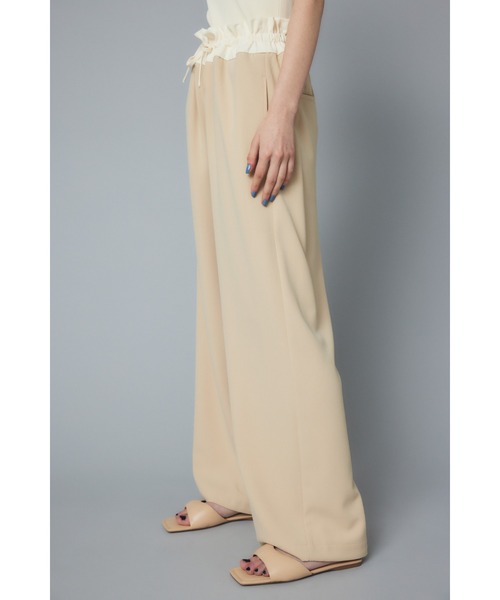 HeRIN.CYE パンツ Drost gather pants ドロストギャザーパンツ
