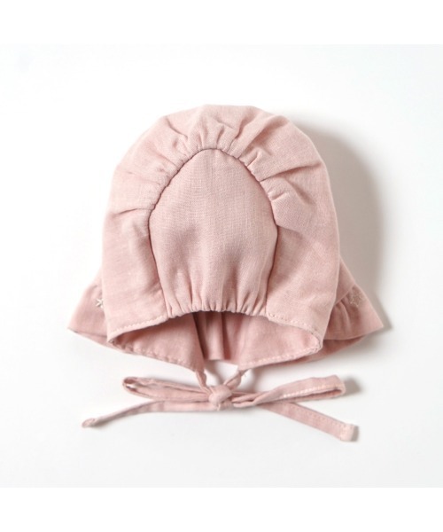 10mois ベビー 「10mois(ディモワ)」star刺繍フリルWガーゼ
