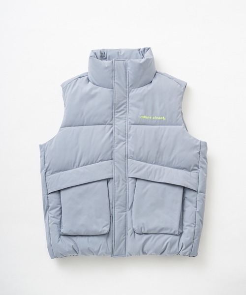 mihns closet（ミンズクローゼット） ダウンベスト ベスト 「mihns