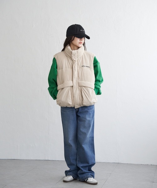 mihns closet ダウンベスト ベスト 「mihns closet/ミンズクローゼット
