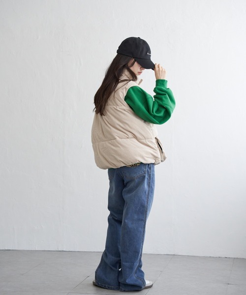 mihns closet（ミンズクローゼット） ダウンベスト ベスト 「mihns