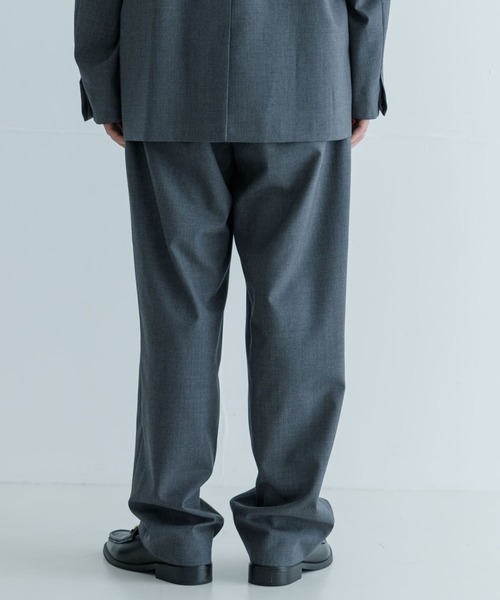 新品 ATON ATON WOOL TROPICAL TAPERED PANTS WOOL TROPICAL | TAPERED EASY PANTS – ATON | エイトン