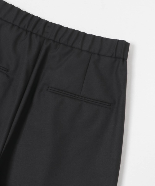 ATON パンツ ATON WOOL TROPICAL TAPERED PANTS メンズ