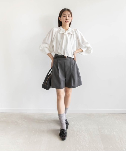 CLANE ショートパンツレイヤードスカート CLANE（クラネ）の「SHORT PANTS LAYERED SKIRT（スカート