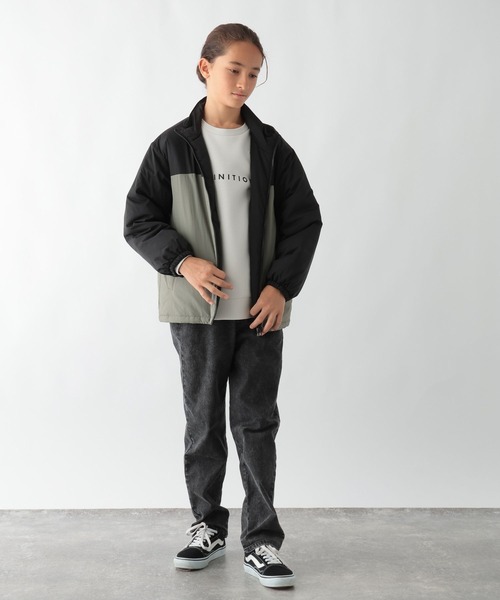 GLOBAL WORK ブルゾン アウター ライトウォーム薄中綿ブルゾン/115721