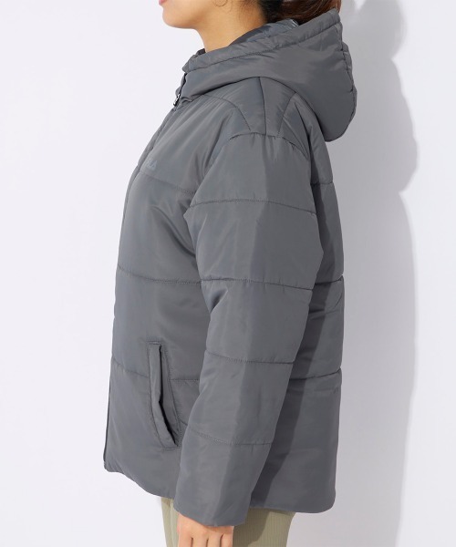 FILA（フィラ） コート アウター 軽量フード付き中綿ジャケット