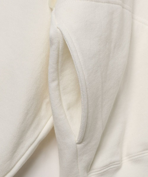 セール】×RUSSELL ATHLETIC 'HIGH COTTON' HALFZIP SWEATHOODIE
