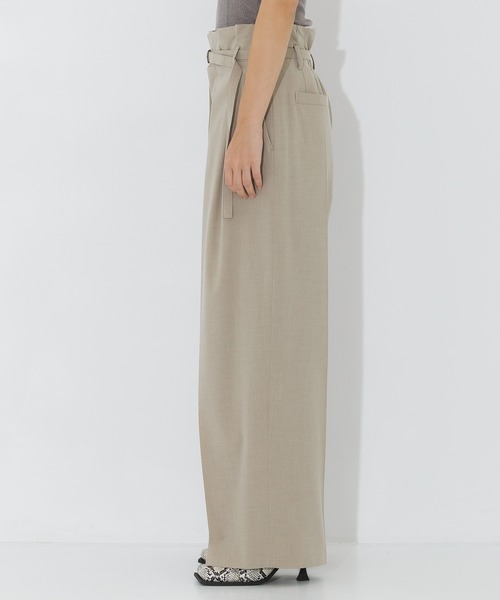 【新品・未使用】STUDIOUS タックワイドパンツ セール】【STUDIOUS/ステュディオス】Tucked Wide Leg Jeans