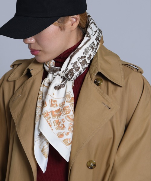 CALIFORNIA OUTFITTERS スカーフ バンダナ 3-9B40 大判スカーフ ヘッド