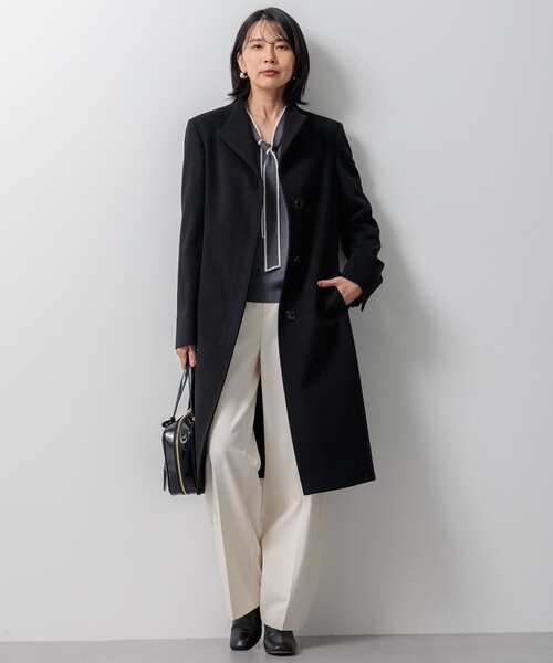 23区（ニジュウサンク） コート アウター ウールカシミヤビーバー