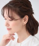 ピアス 「セレモニー」ビジューレーンハーフルー...の詳細画像5