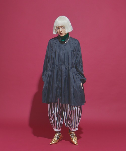 新品☆ANAYI ETIQUE製 タフタギャザーブルゾン/セオリー、23区、ロペ manana suerte（マニャーナスエルテ） ブルゾン アウター タフタ