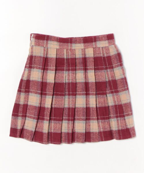 スカート チェック柄 プリーツミニスカート : ZOZOTOWN Yahoo!店