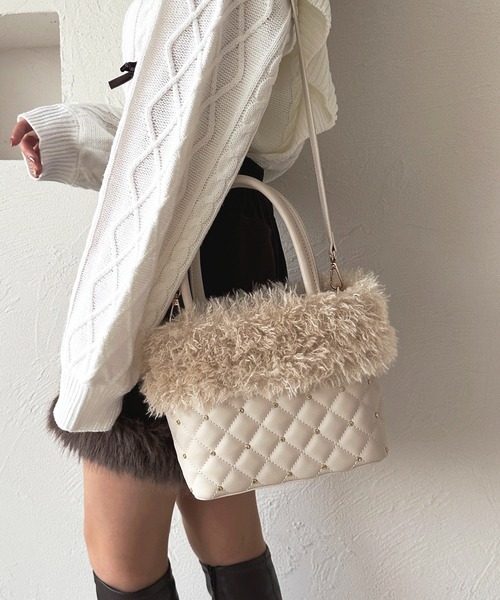 apres jour（アプレジュール） ショルダーバッグ バッグ 2wayビジュー