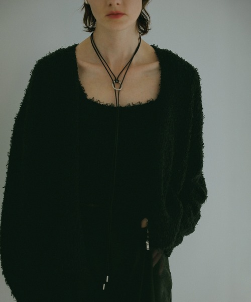 MANOF（マノフ） ニット セーター BUSTIER SET KNIT CARDIGAN