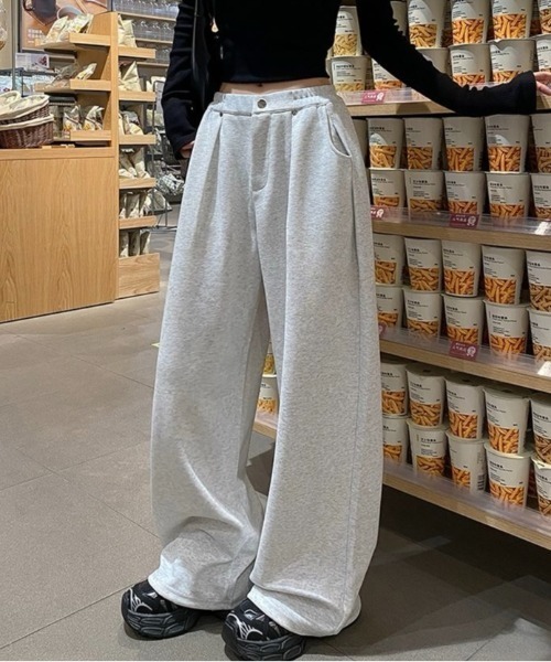 LADY LIKE（レディライク） スウェットパンツ ジャージ タック入り