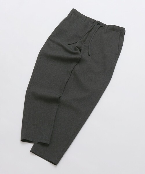 SHIPS（シップス） パンツ SHIPS:「手洗い可能」ウールライク サージ