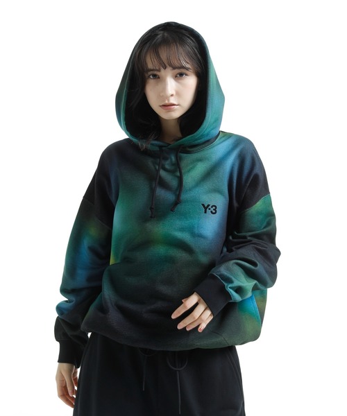 【Y-3】AOPフーディー  パーカー Y-3 パーカー M AOP HOODIE メンズ レディース : ZOZOTOWN Yahoo