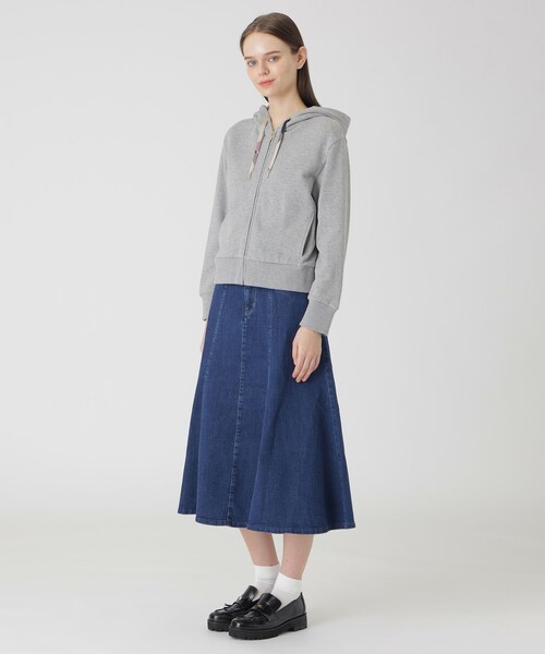 BLUE LABEL CRESTBRIDGE パーカー コンパクトジップパーカー