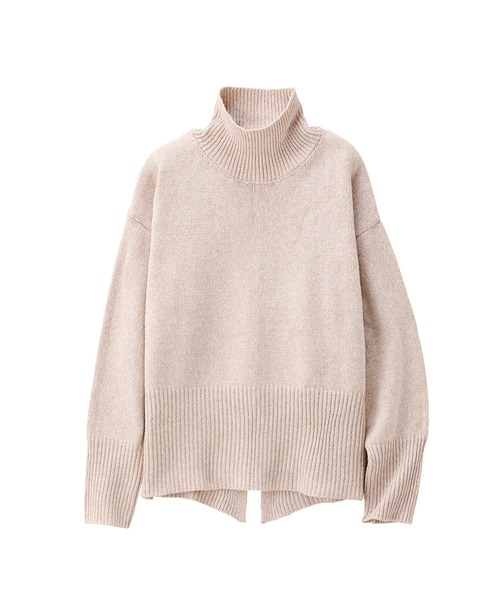 「GeeRA」 タートルネックニット MEDIUM ブラック レディース_画像9