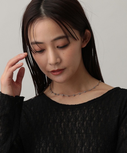 新品クイーンクラレット黒とグリンのパーティードレス ネックレス付きL size Tika キャバドレス ロング ロングドレス 黒 フラワー 刺繍