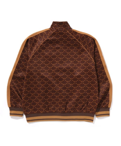 A BATHING APE モノグラムトラックジャケット 最高デザイン】アベイシングエイプモノグラムトラックジャケット