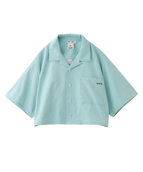 ブラウス シャツ ABC CAMO OPEN COLLAR SHIRT レディース A BATHING APE ブラウス シャツ ABC CAMO OPEN COLLAR SHIRT