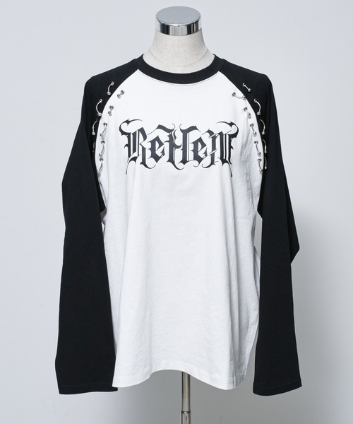 REFLEM tシャツ 「REFLEM/レフレム」ピアス付きラグランL/S TEE